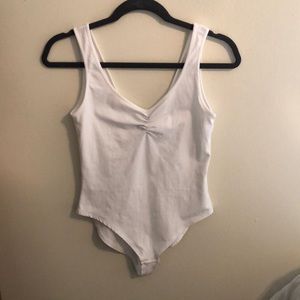 F21 White Bodysuit